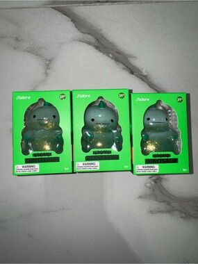 JAdore Green Glitter Cloud Dinosaur Squishy Toy